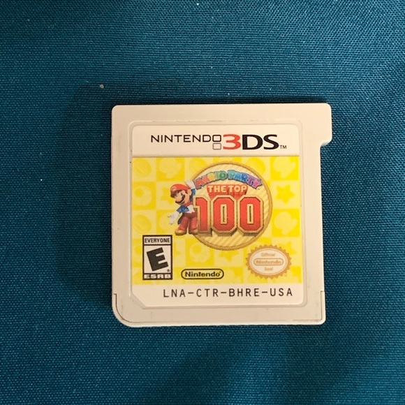 Mario Party The Top 100 Nintendo 3DS. Tested. Game Only No Case! - Picture 1 of 2